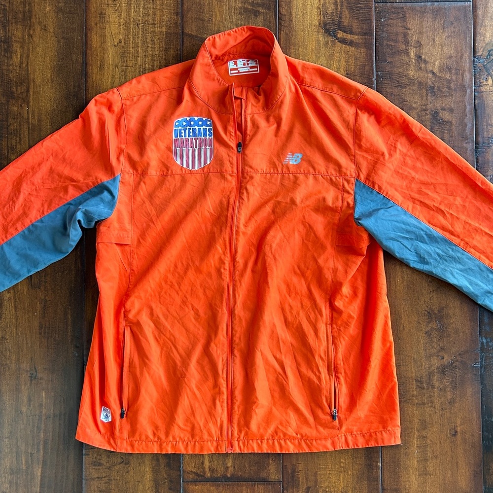 VOrange New Balance Windbreaker - Vintage